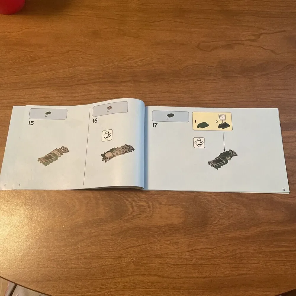 LEGO® Instruction Manual for Spider-Man’s Drone Duel 76195-1 Book